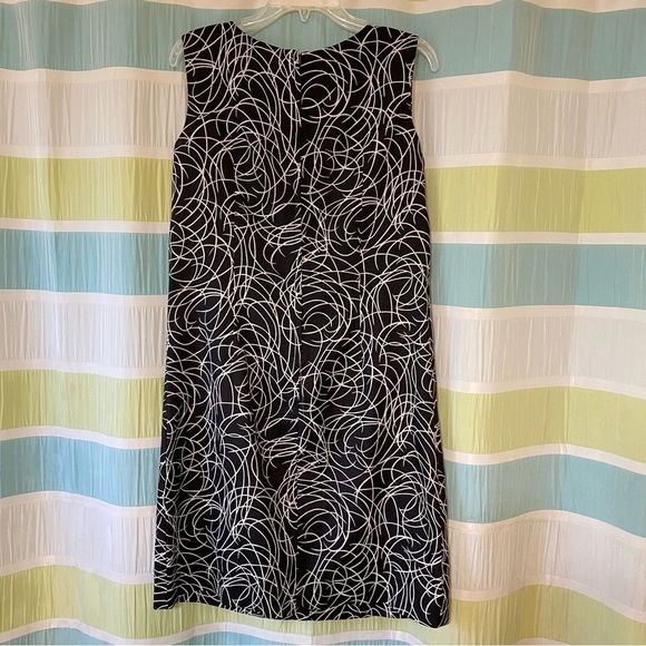 Vintage Shift Ruffle Dress Sz Medium - Picture 4 of 7